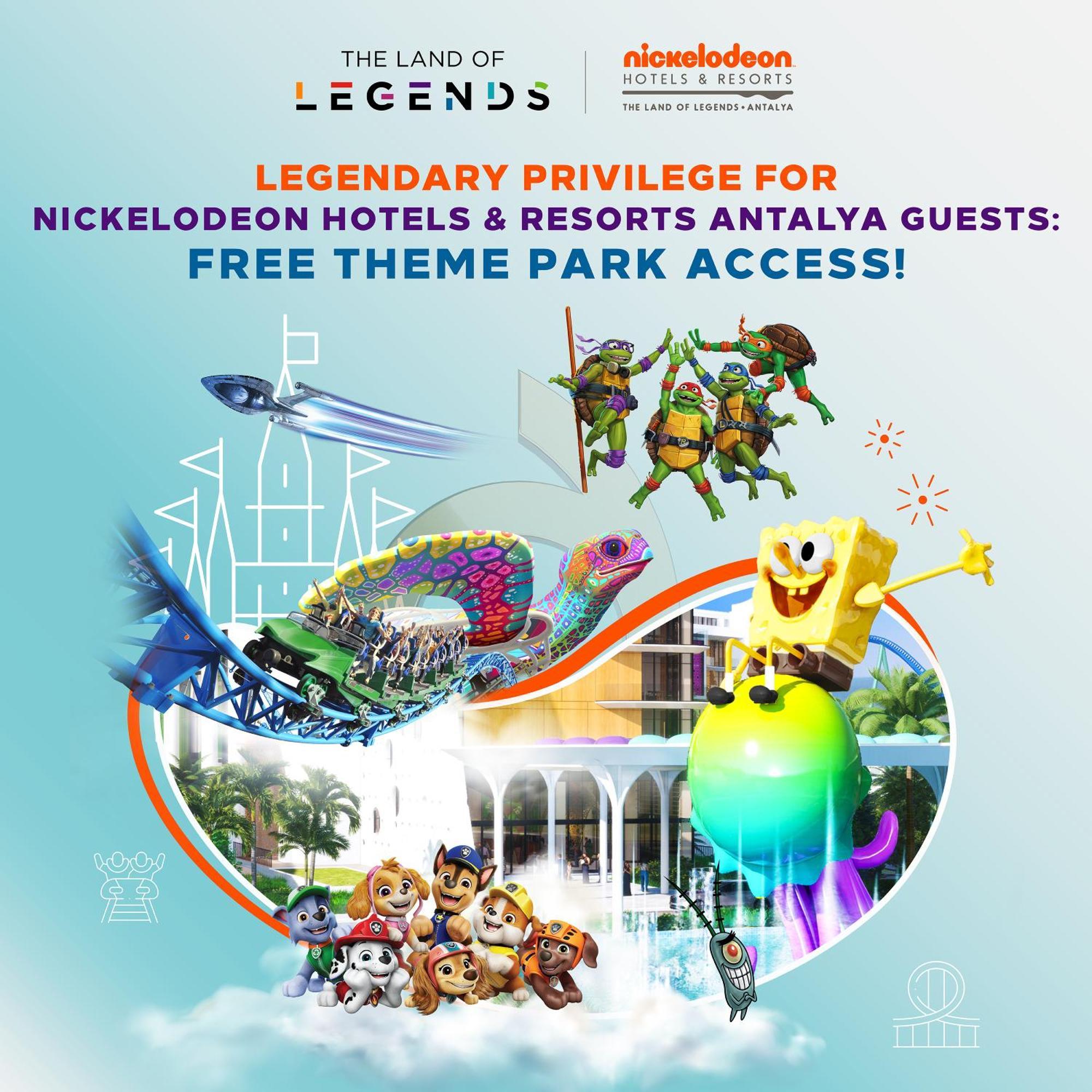 The Land Of Legends Nickelodeon Hotel Antalya เบเลก ภายนอก รูปภาพ