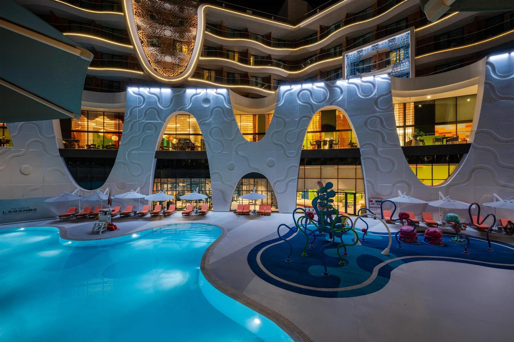 The Land Of Legends Nickelodeon Hotel Antalya เบเลก ภายนอก รูปภาพ